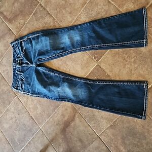 Women's silver jeans size 26×31